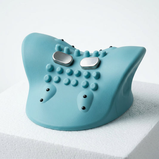 وسادة تدليك الرقبة 3 في 1 بالتسخين والاهتزاز | 3-in-1 Neck Massage Pillow